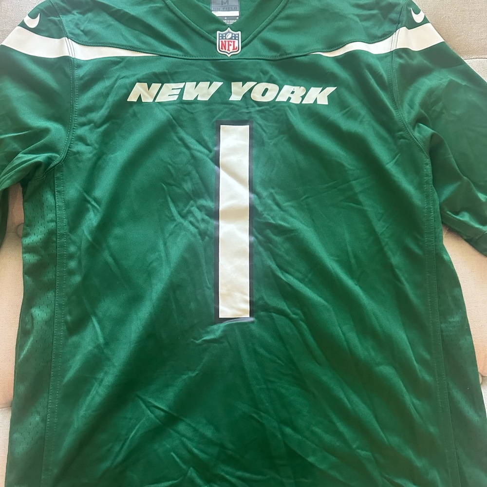 Nike Green New York Jets Gardner Jersey